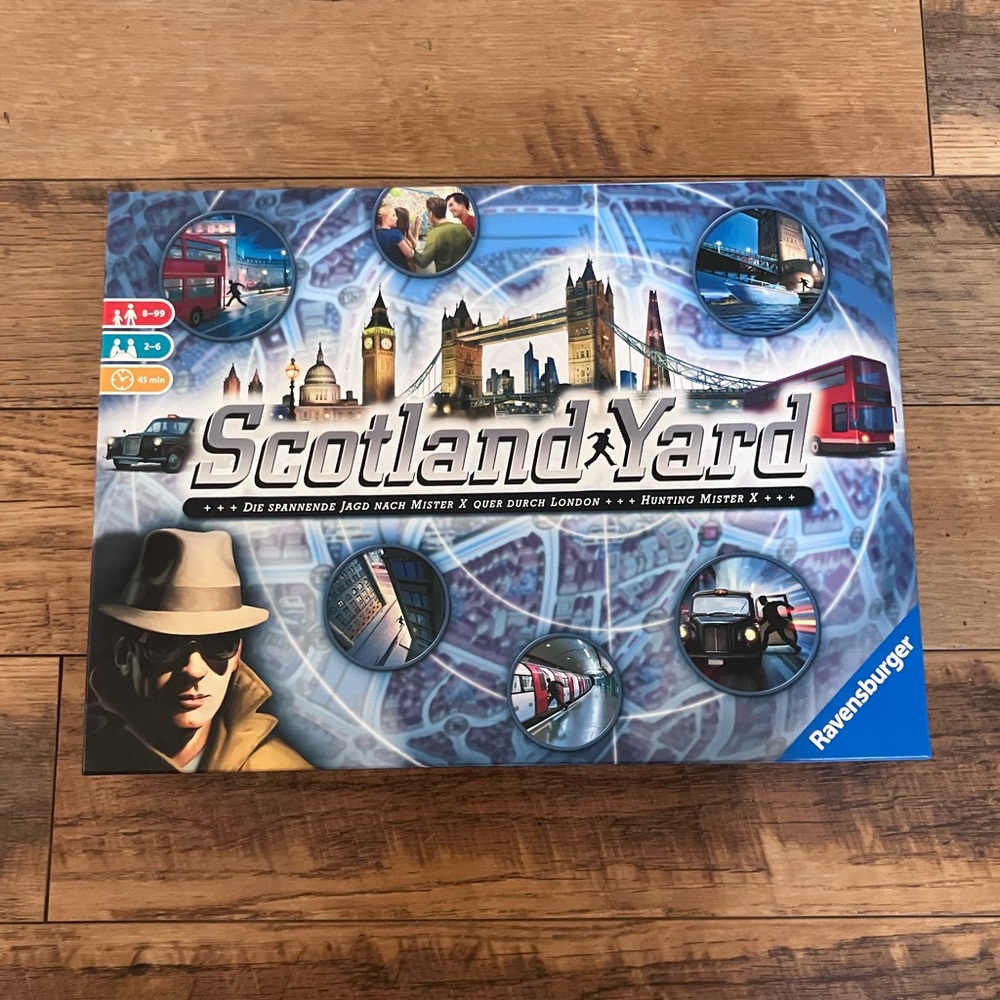 Ravensburger Scotland Yard Board Game — Excellent Condition